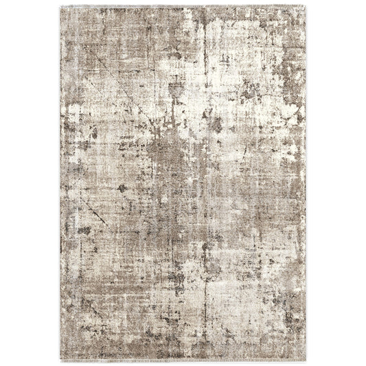 RW7008 washable chenille area rug viewed from above