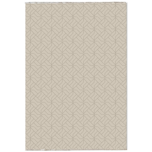 RW7101 washable chenille area rug viewed from above