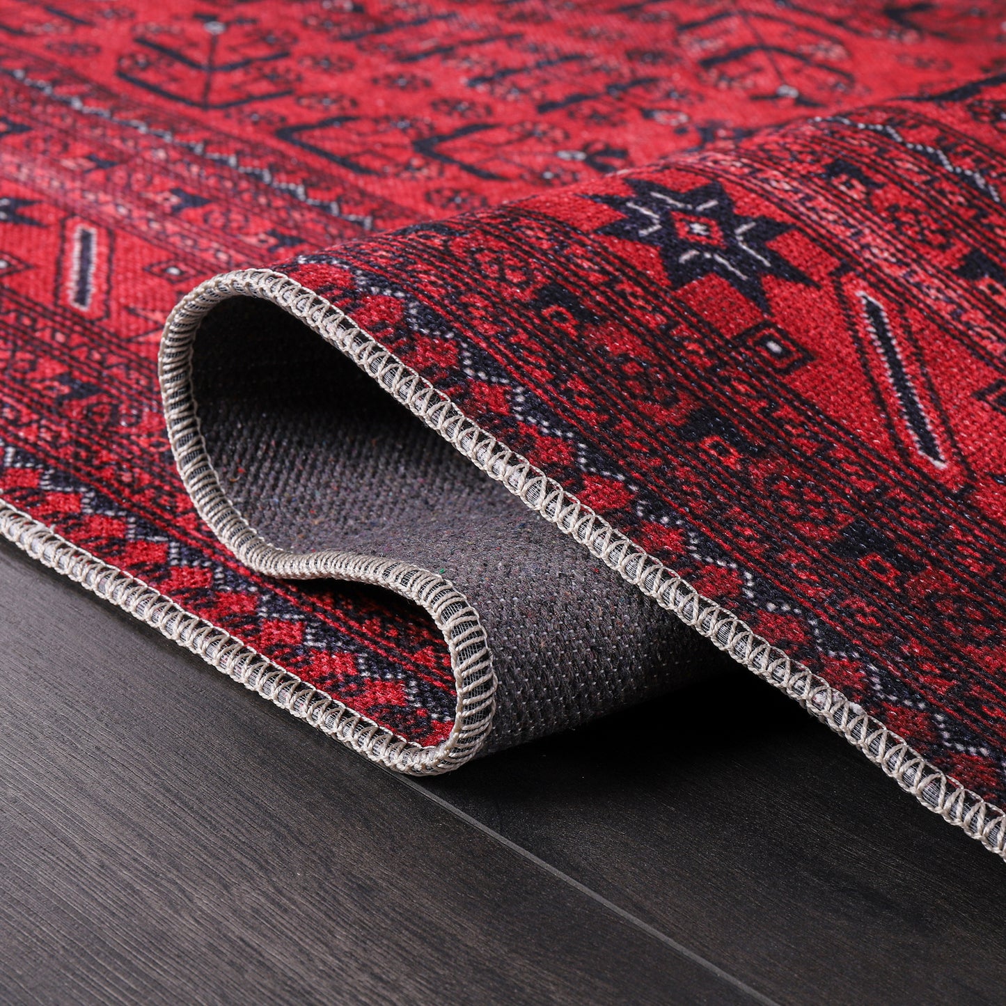 RW1001 washable chenille area rug