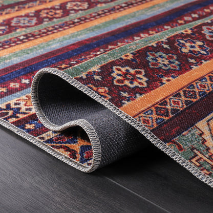 RW1004 washable chenille area rug