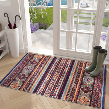 RW1004 washable chenille area rug, doormat