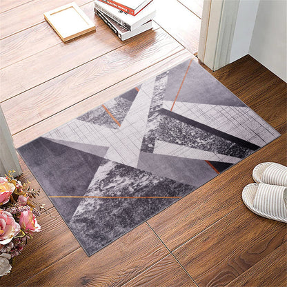 RW1005 washable chenille area rug, doormat