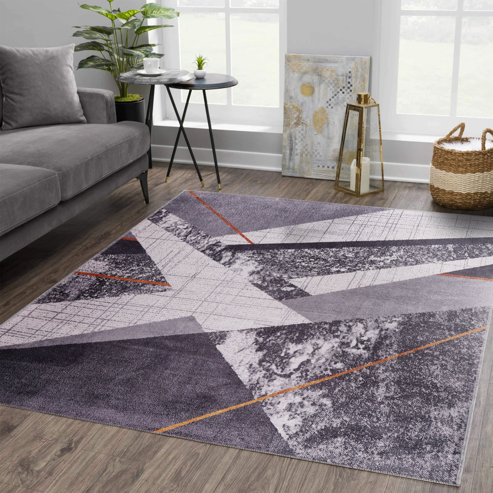 RW1005 washable chenille area rug, cover