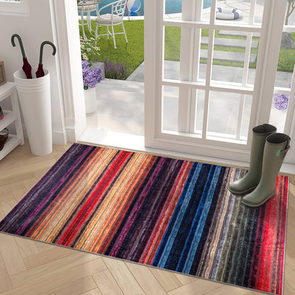 RW1006 washable chenille area rug, doormat
