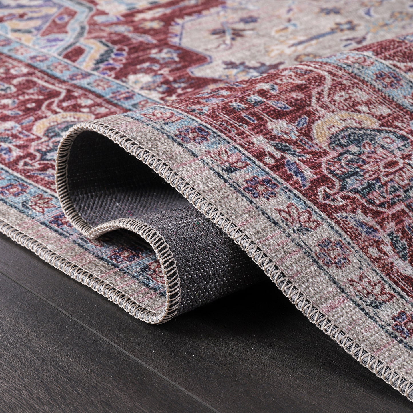 RW1008 washable chenille area rug