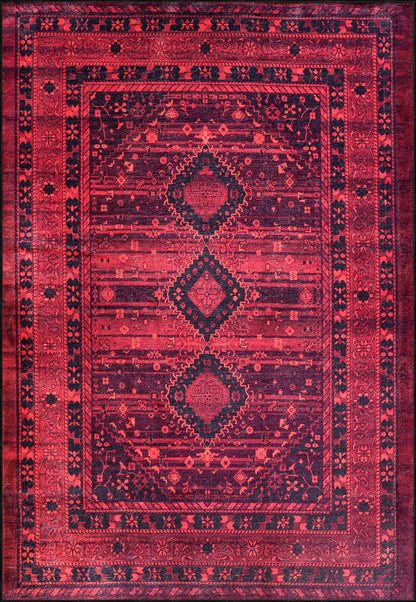 RW1009 washable chenille area rug