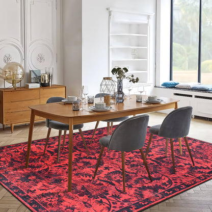 RW1010 washable area rug in a modern dining room
