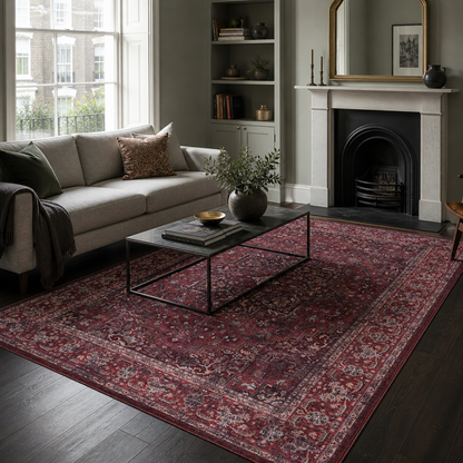 RW1310 washable chenille area rug