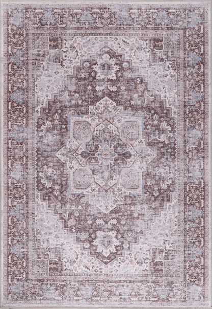 RW1311 washable chenille rug texture and pattern detail