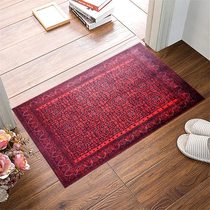 RW1317 washable chenille area rug, doormat