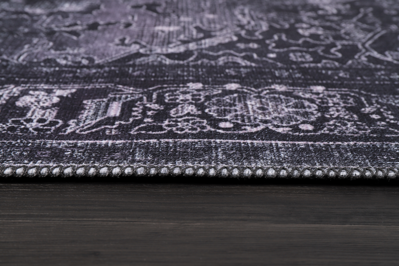 RW1318 washable chenille rug texture and pattern detail