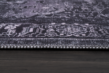 RW1318 washable chenille rug texture and pattern detail