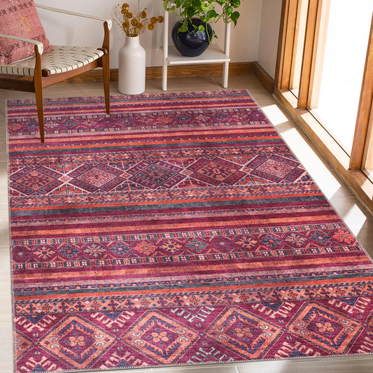 RW1322 washable chenille area rug