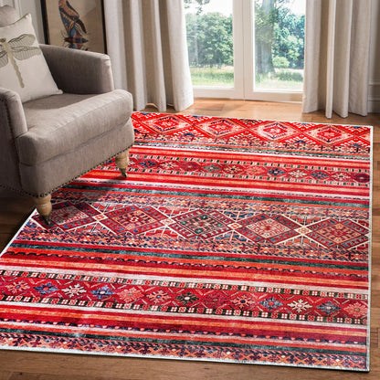 RW1322K washable chenille rug texture and pattern detail