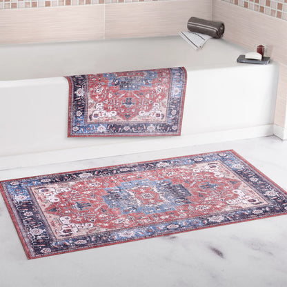 RW2023 washable chenille area rug, doormat