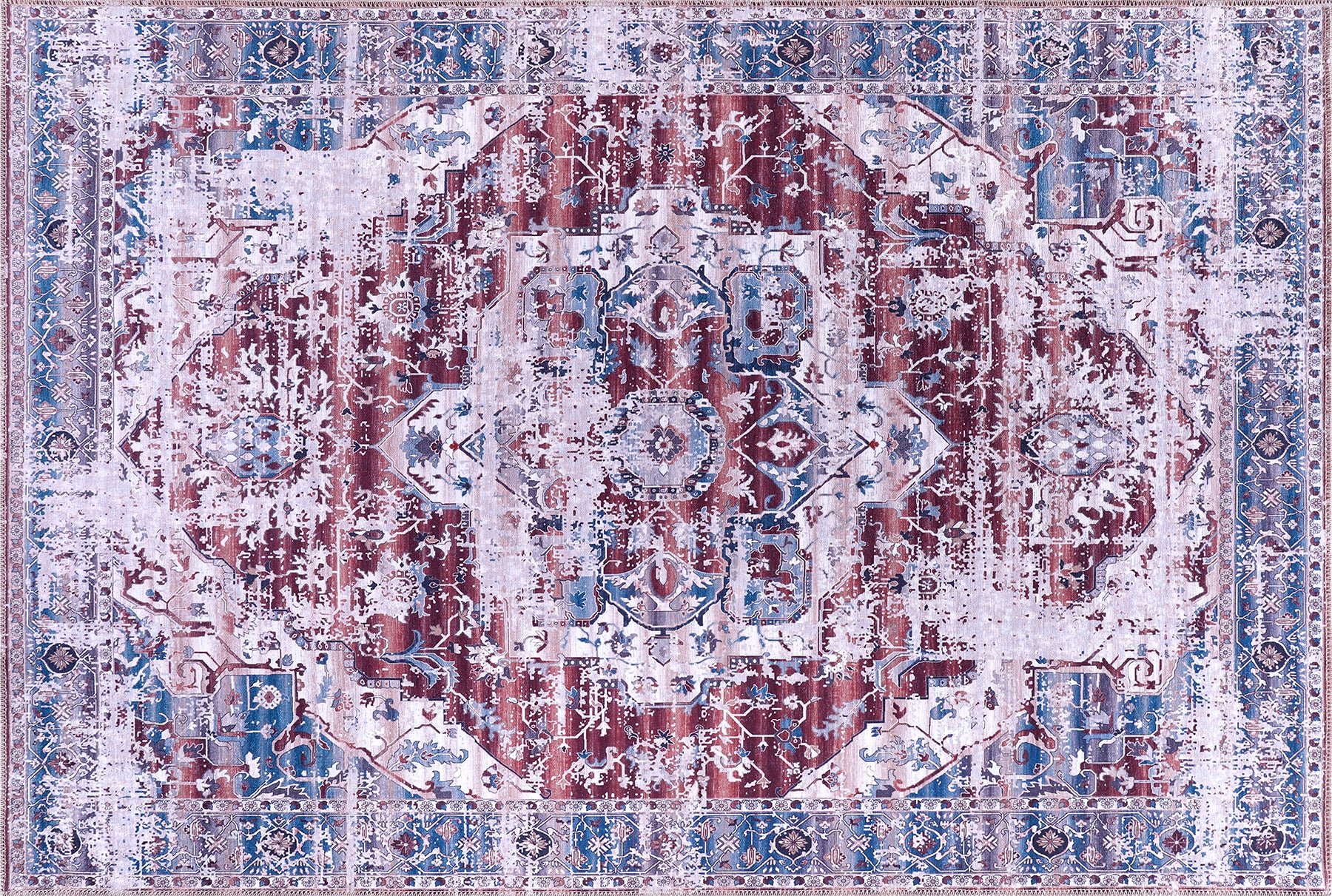 RW2159 washable chenille area rug