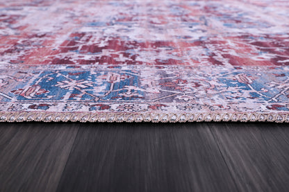 RW2159 washable chenille rug texture and pattern detail