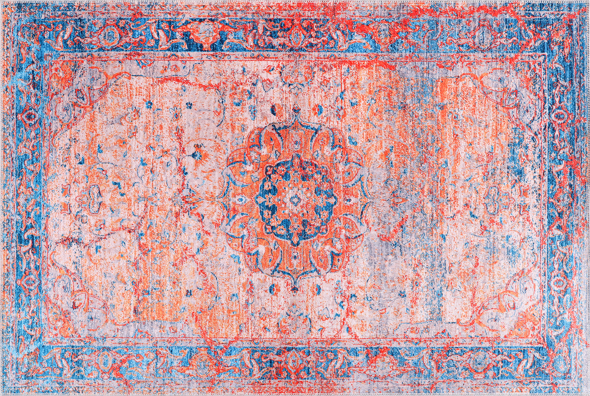 RW2165 washable chenille area rug