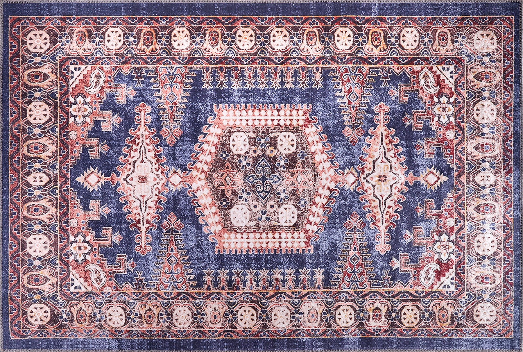 RW2169 washable chenille area rug