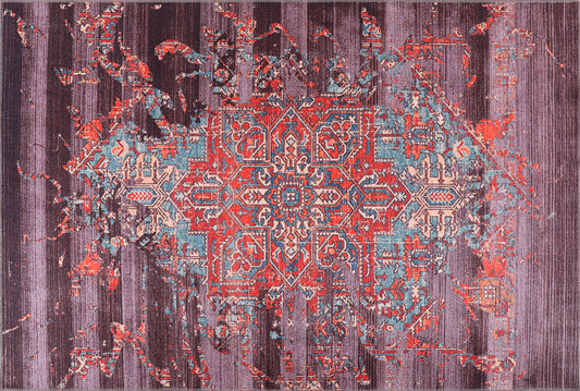 RW2182 washable chenille area rug