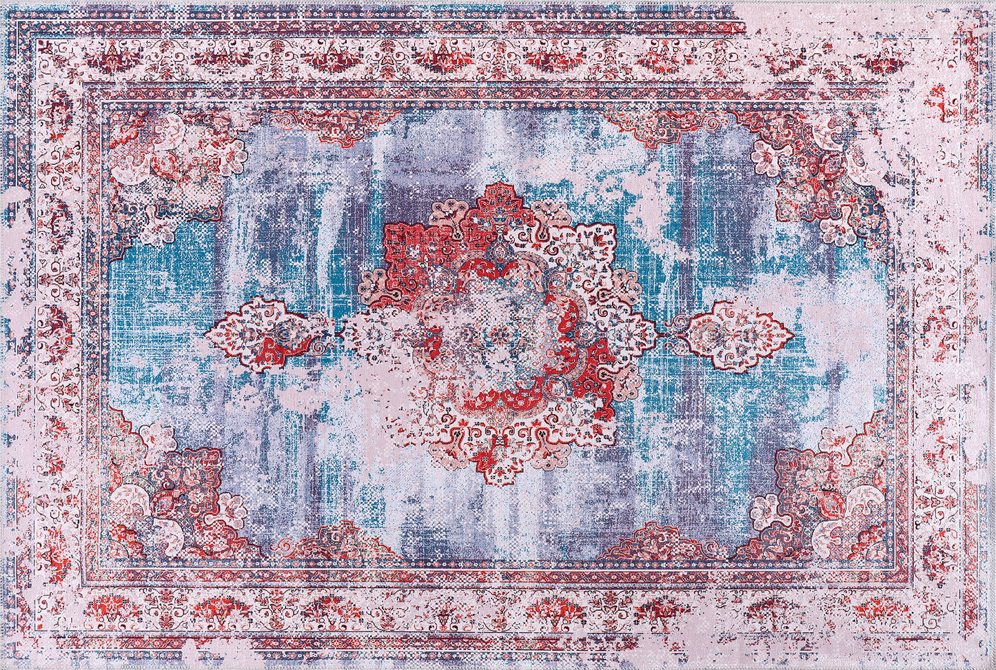 RW2184 washable chenille area rug