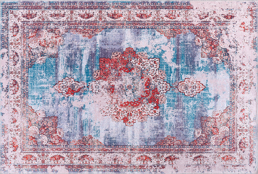 RW2184 washable chenille area rug