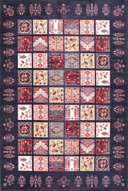 RW2281 washable chenille area rug