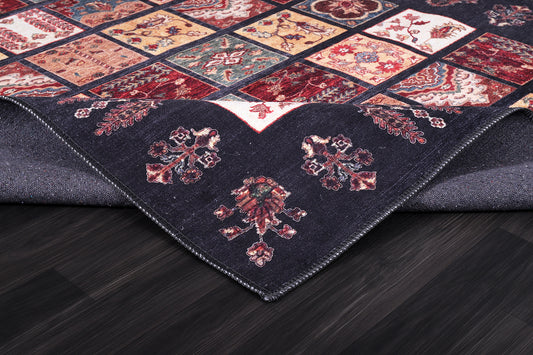 RW2281 washable chenille rug texture and pattern detail