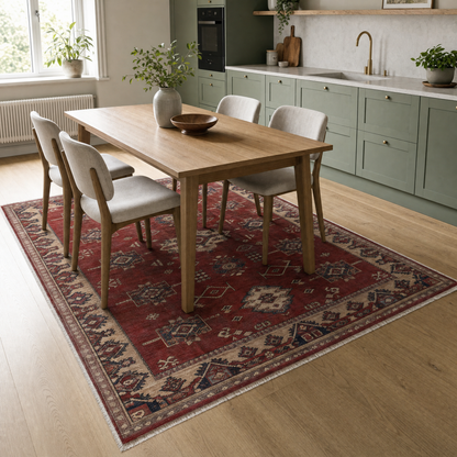 RW3029 washable rug in a modern kitchen