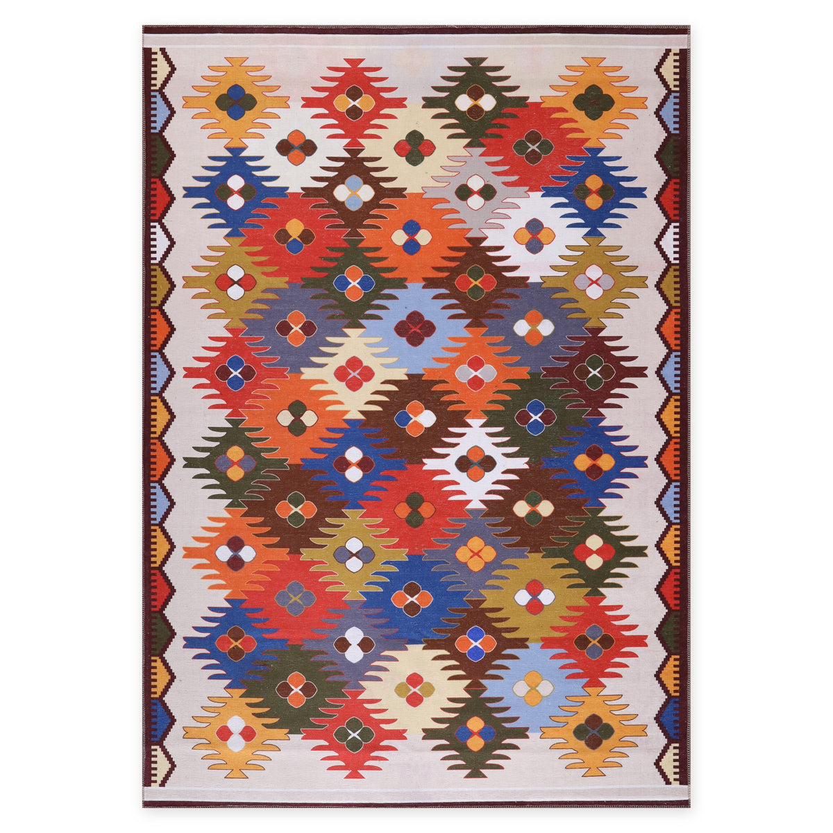 RW303 rug — top view on white background