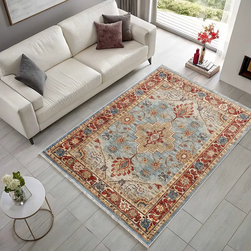 RW3032 washable chenille area rug