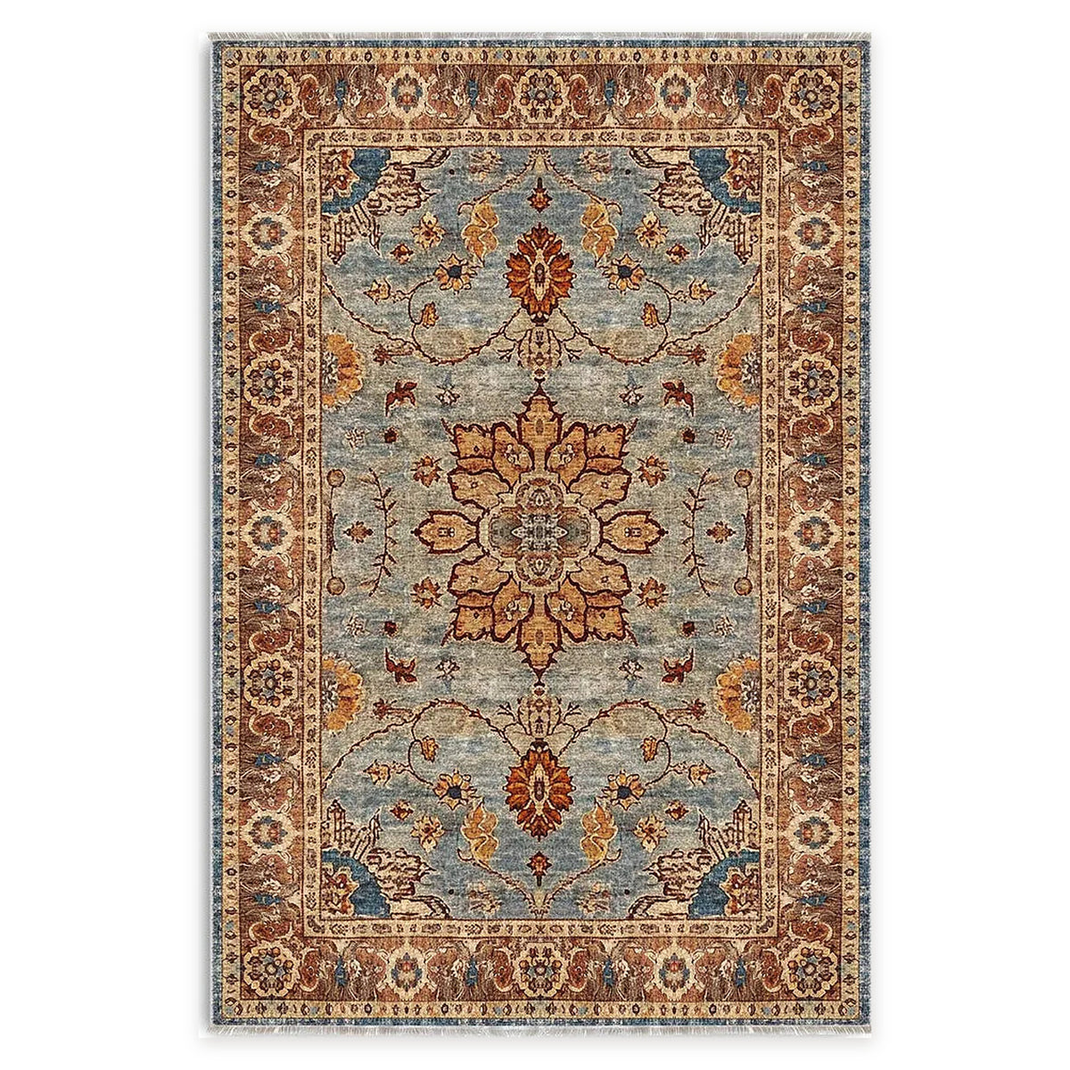 RW3034 rug — top view on white background