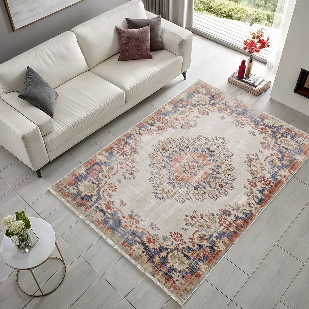 RW3035 washable chenille area rug