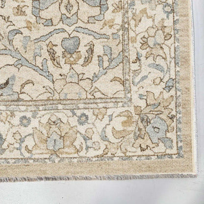RW3038 washable chenille rug texture and pattern detail