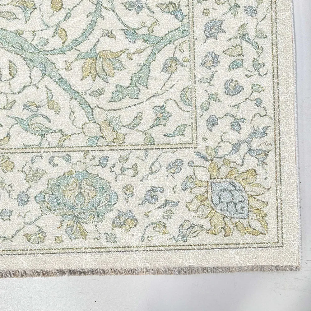 RW3039 washable chenille rug texture and pattern detail