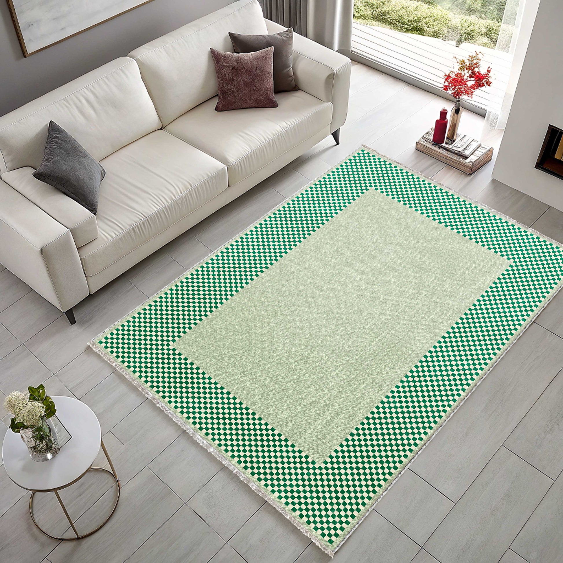RW3047103 washable chenille area rug