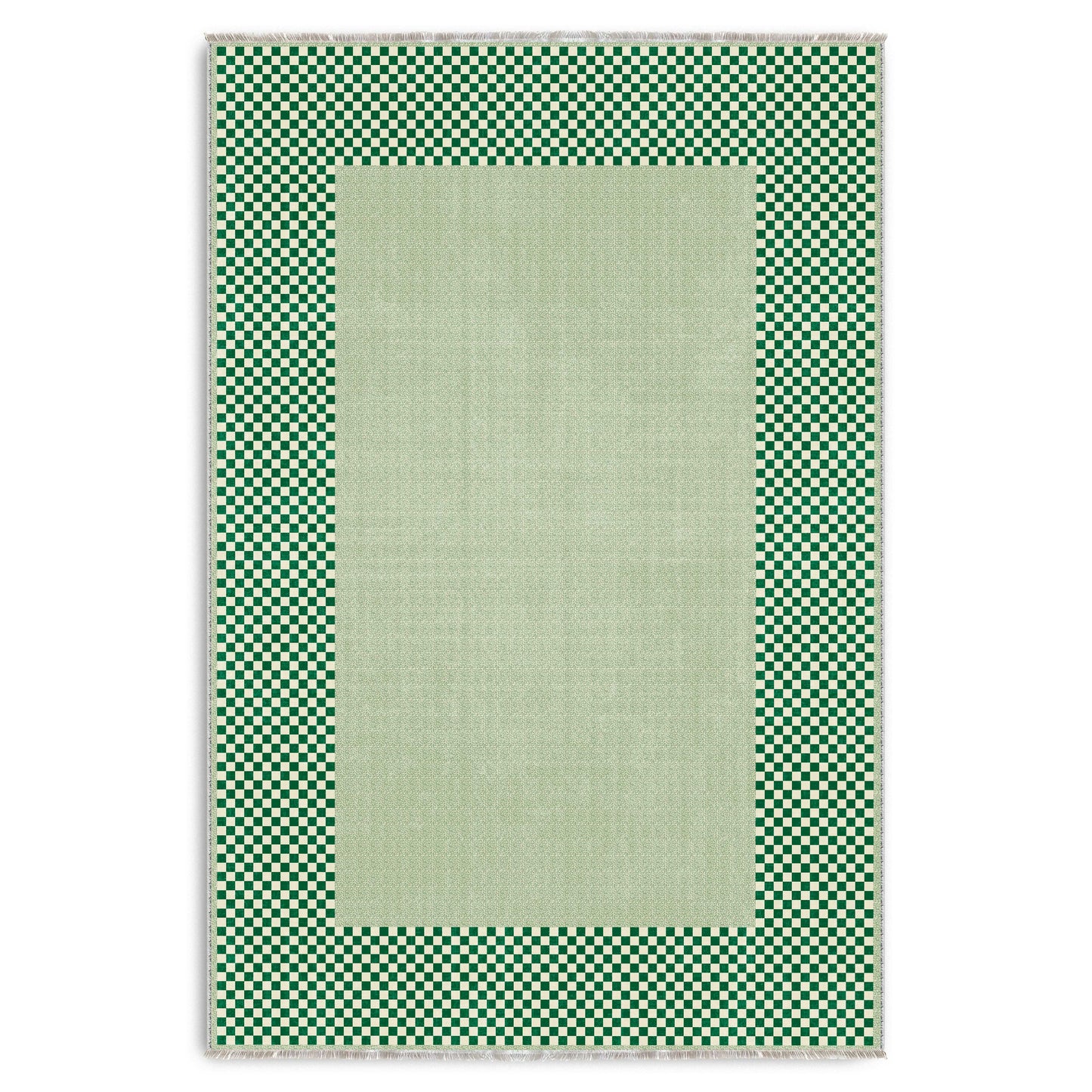 RW3047103 washable chenille area rug viewed from above