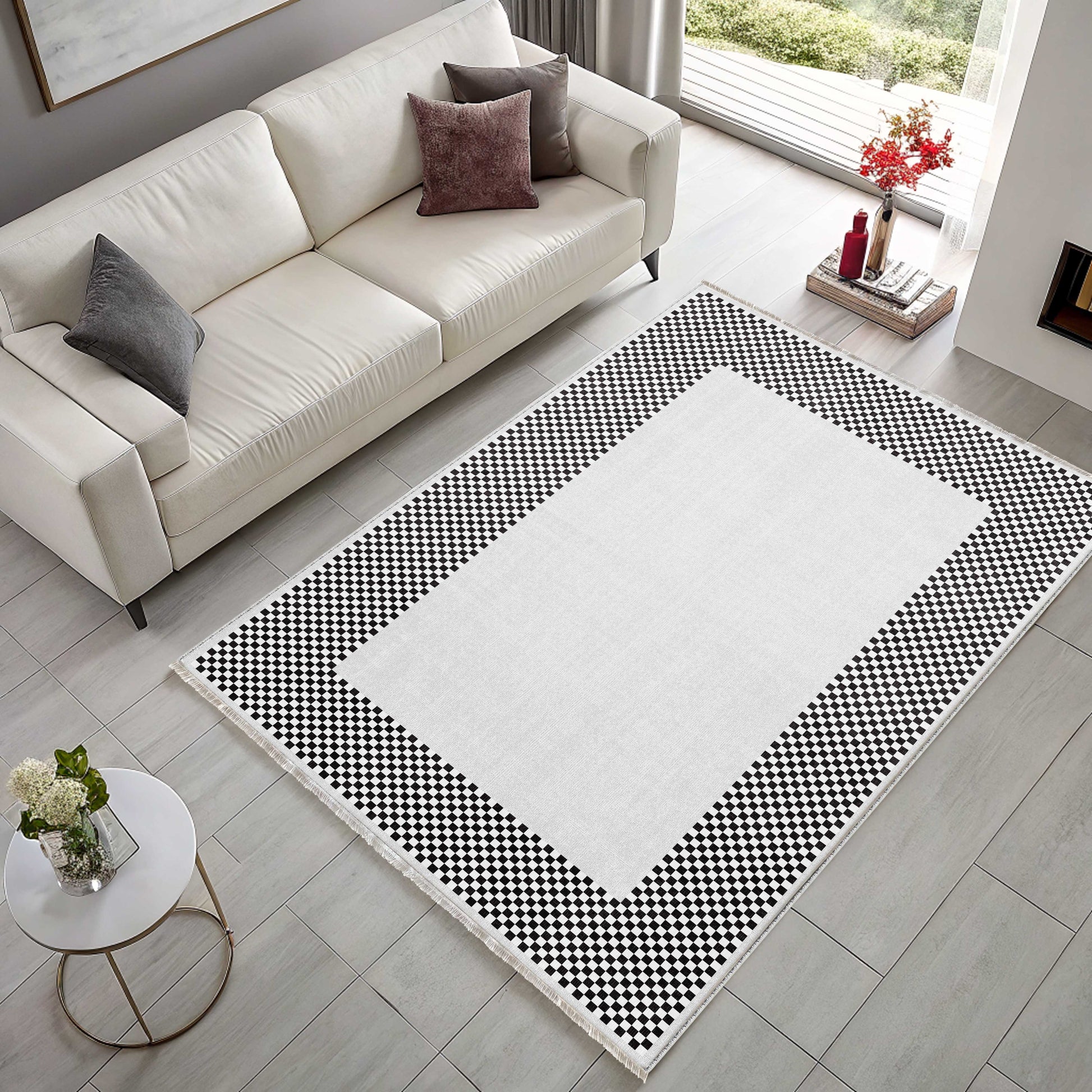RW3047203 washable chenille area rug