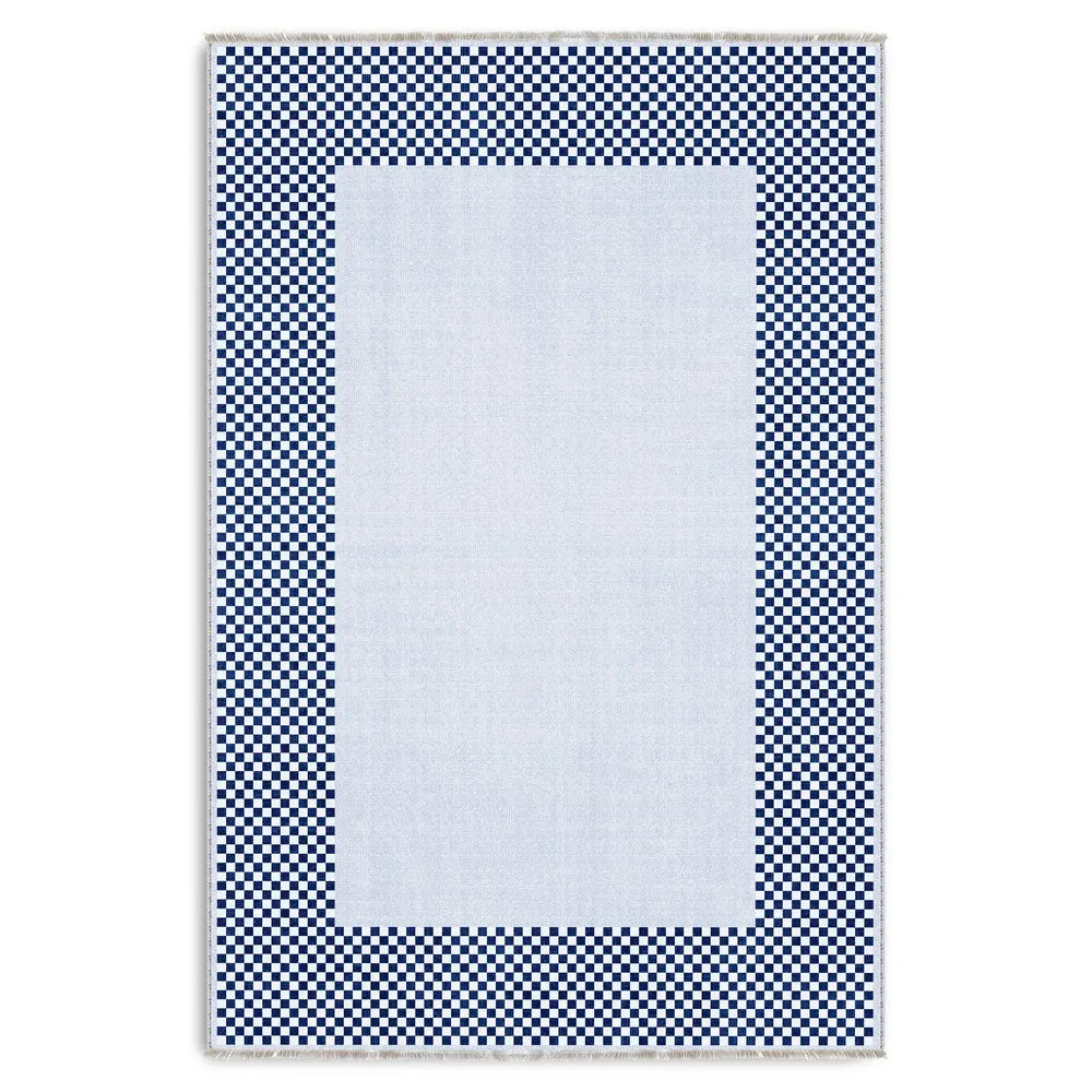 RW3047503 washable chenille area rug viewed from above