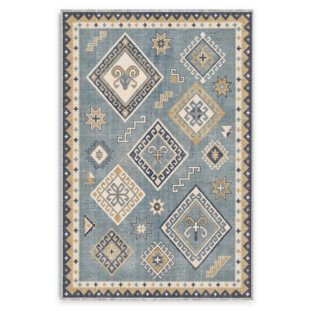 RW3054 rug — top view on white background