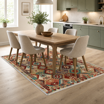 RW3056 washable rug in a modern kitchen