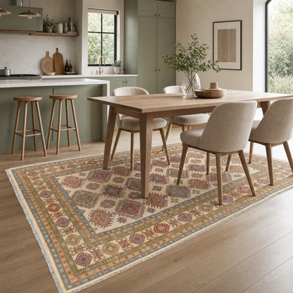 RW3057 washable rug in a modern kitchen
