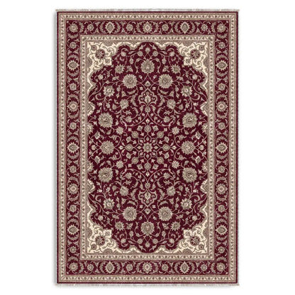 RW3059 washable chenille area rug viewed from above