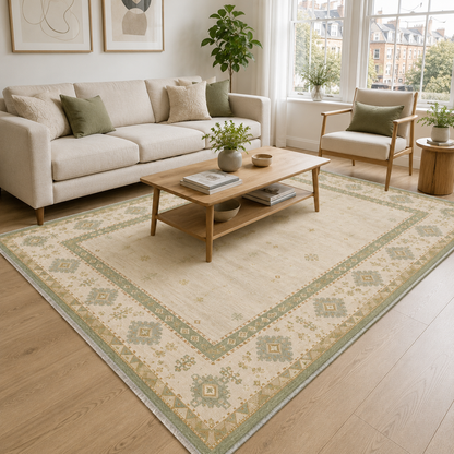RW3064 washable chenille area rug