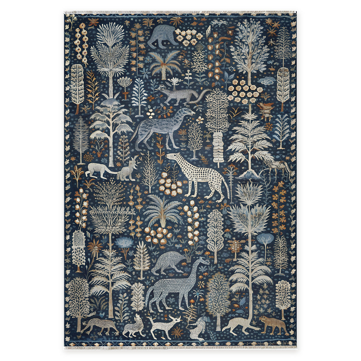 RW7005 rug — top view on white background