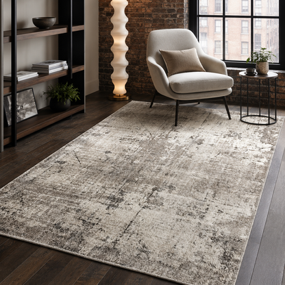 RW7008 washable chenille rug texture and pattern detail