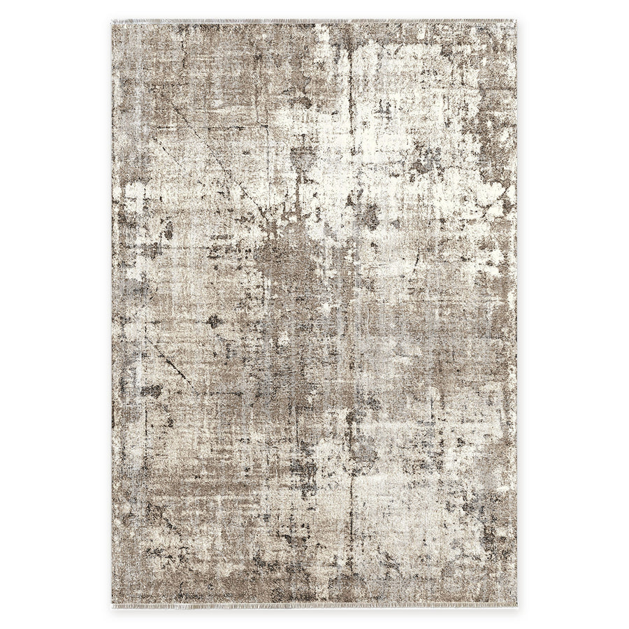 Twilight Patina Warm Taupe Vintage Washable Rug