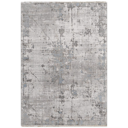RW7009 washable chenille area rug viewed from above