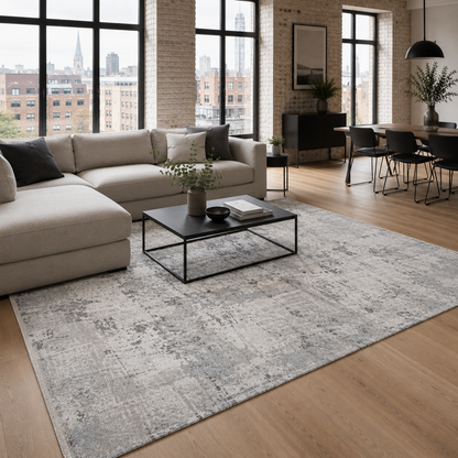 RW7009 washable chenille rug texture and pattern detail