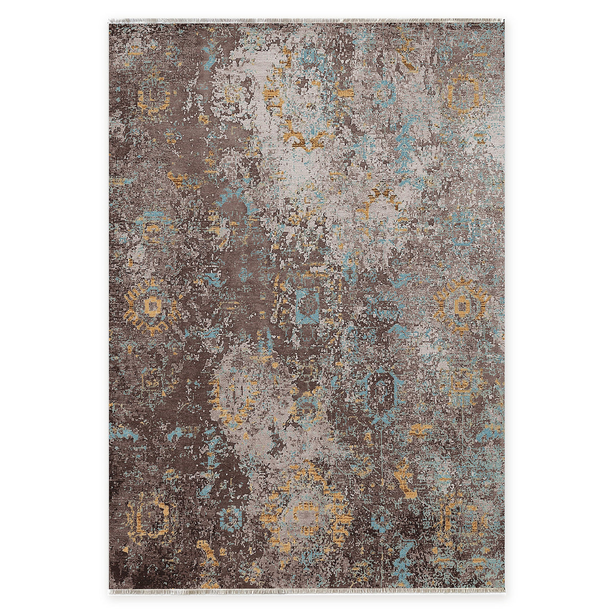 RW7015 rug — top view on white background